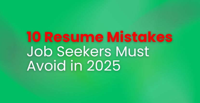 10 Resume Mistakes